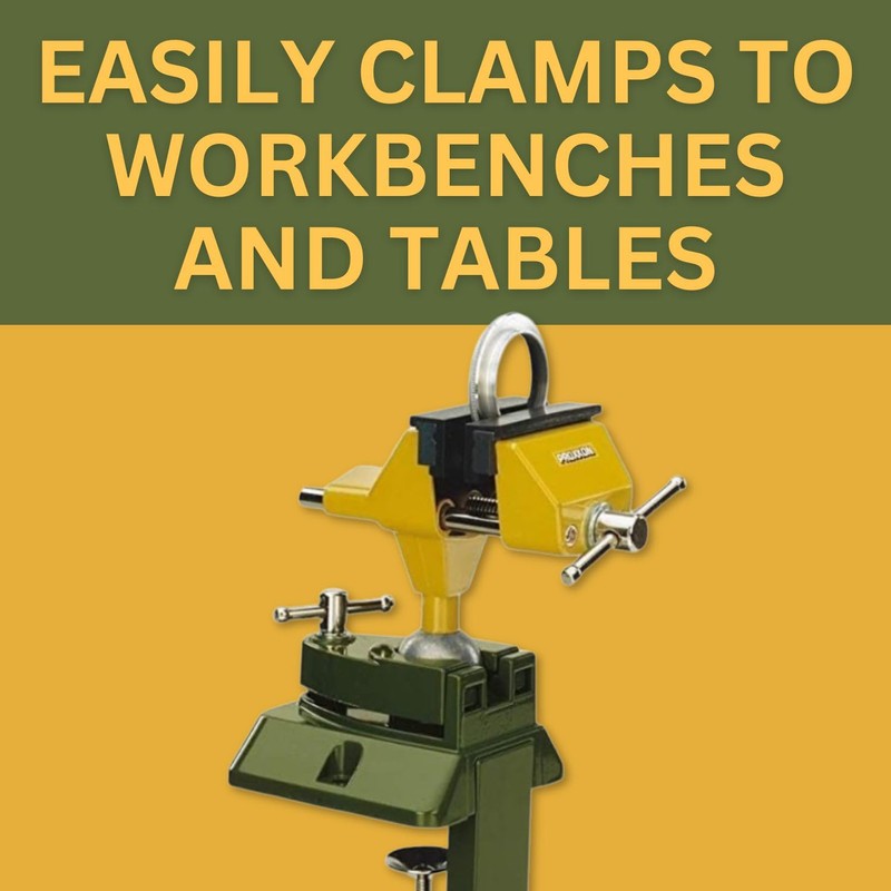 Proxxon 28608 Precision Vise FMZ, with clamp