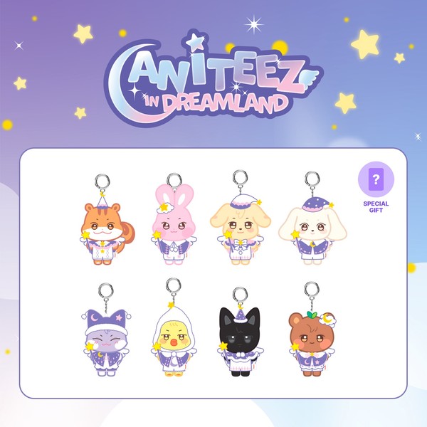 ATEEZ [POB] ATEEZ - PLUSH KEYRING (Guardian Angel ver.) /