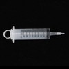 AIMALL 100-200ML Reusable Big Large Plastic Hydroponics Nutrient Measuring Syringe,