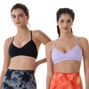 AUROLA Mercury - Sujetadores deportivos para mujer, atléticos, extraíbles, acolchados,