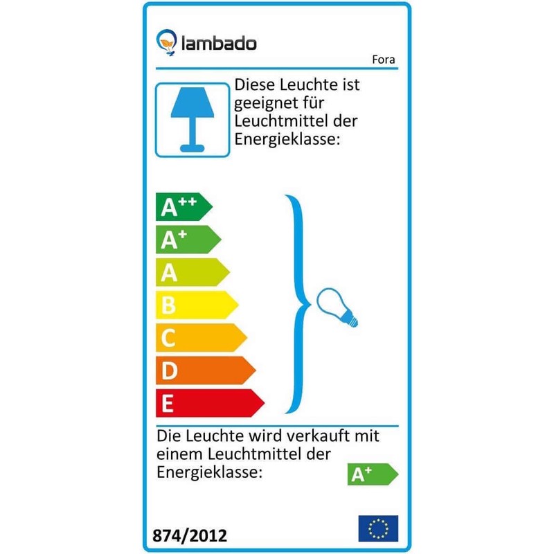 lambado® LED Spotlights Flat for Bathroom IP65 in Black -