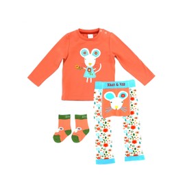 Blade & Rose | Maura The Mouse Outfit | Baby Outfit Set | Clothing For Babies & Toddlers 6-12 Months