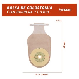 Kit 20 Bolsas Para Colostomia Osto System Adulto Drenable
