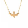 Dove Bird Gold Fill Necklace also in Silver and Rose