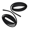 Front Glass Run Channel Weatherstrip Seal Pair Set Kit Compatible