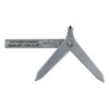CUTHARD Round Bar Center Finder - 4.1/8" Length, 3/8" Shank,