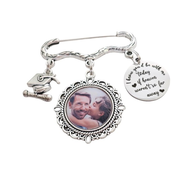 Graduation Cap Memorial Pin Lapel Pin Corsage Pin Graduation Charm