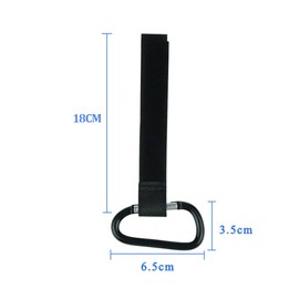 Pack of 6 Pram Hooks for Changing Bags - Pram Hook Bag Hook Pendant for Pram Carabiner Hook for Handbags Universal Fit