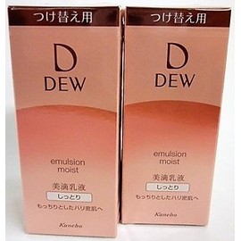 ［２個セット］DEW エマルジョン しっとり レフィル 100ml入り×２個