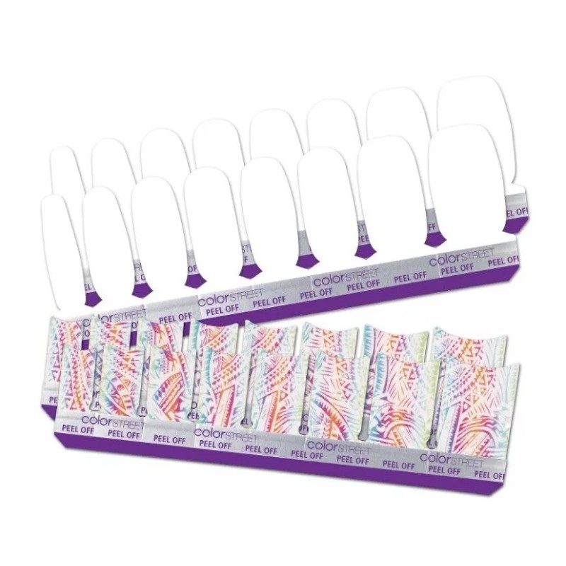 Color Street Aloha Spirit- French with a free Twosie