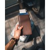 VULKIT Cartera Porta Pasaporte Billetera de Viaje con Bloqueo RFID