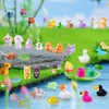U-Zimikee 200 Pcs Mini Resin Animals - Miniature Animal Figurines