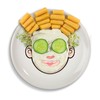 Genuine Fred MS. FOOD FACE Kids' Ceramic Dinner Plate