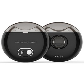 Electric Nail Clippers, Electric Automatic Nail Clipper LCD Display Fingernail Cutter with 3 Speeds Purple Light, Electric Toe Nail Clipper, Safety Fingernail Clippers for Kids,Seniors and Adult