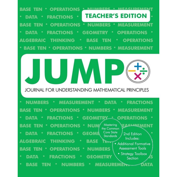 JUMP 3 Teacher's Edition: Journal for Understanding Mathematical Principles