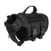 ICEFANG GN3 Tactical Dog Harness with 6X Buckle,Dog Molle Vest