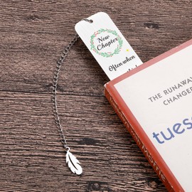 New Beginnings Gifts for Women – Divorce Breakup Healing Bookmark, Congratulations Gifts for Women Her, Graduation College Gifts, Retirement Farewell Going Away Gifts for Female Friends