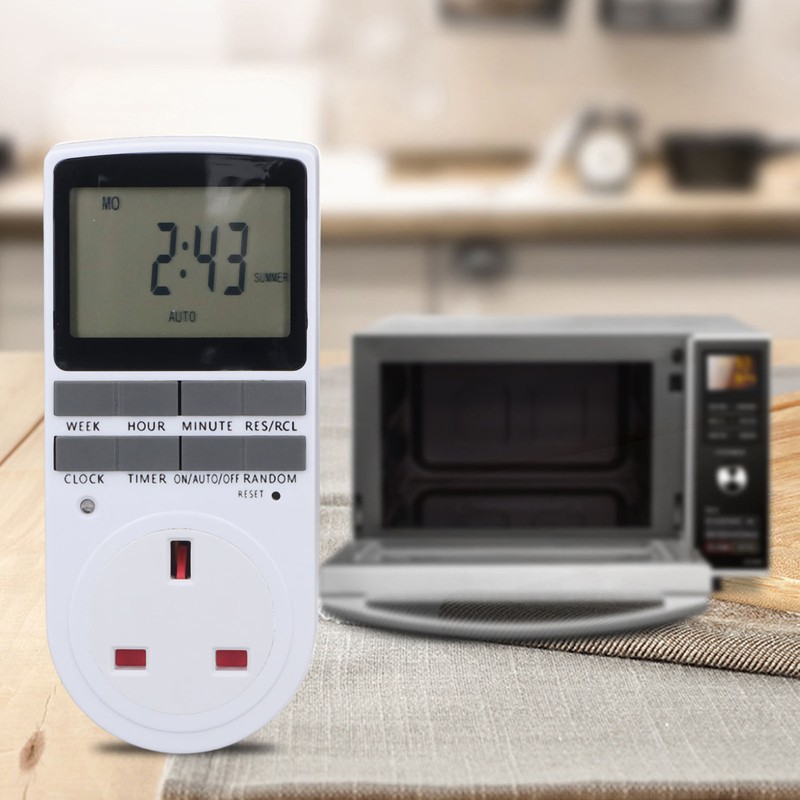 Timer Outlet Digital Intelligent Energy Saving Flame Retardant High Power