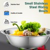 Tioncy 20 Pack Small Mixing Bowls, 6.3 Inch Stainless Steel