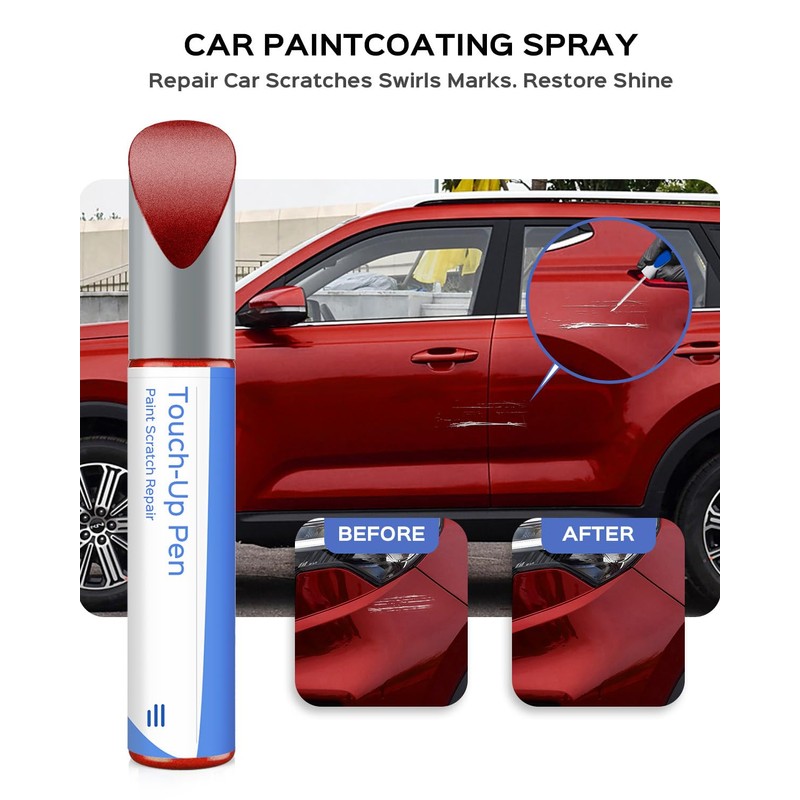 PARTS4EV Touch Up Paint Compatible with Kia Exact Match Chips