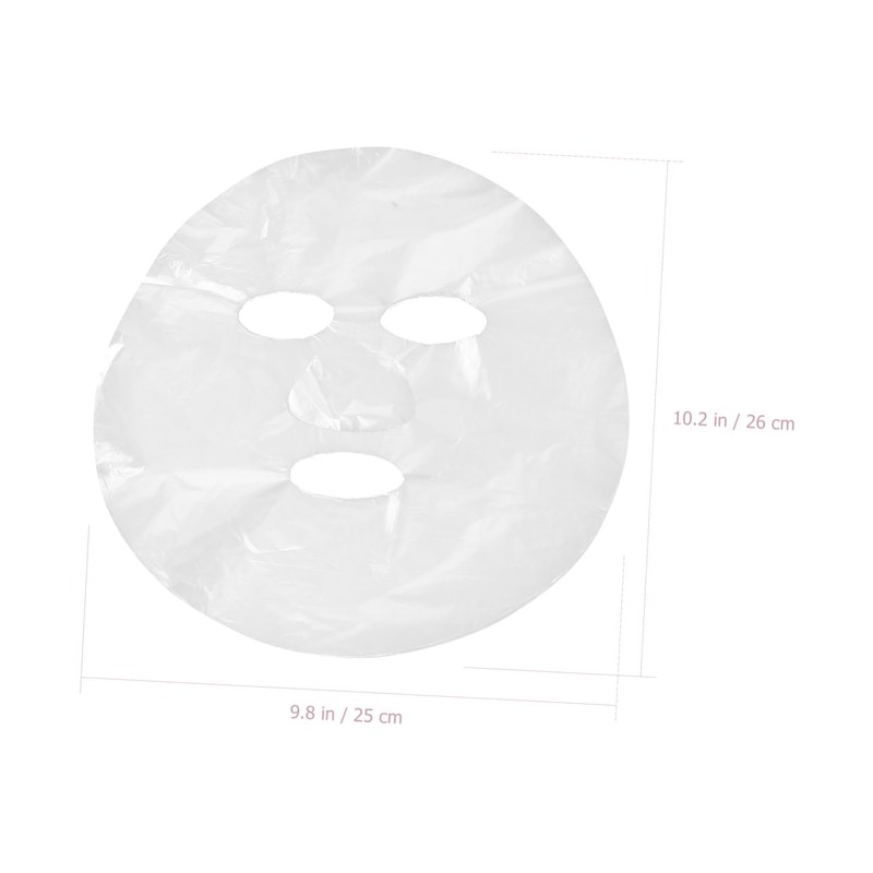 POPETPOP 200pcs Disposable Facial Masks Mini Wipes Face Film Hydrotherapy