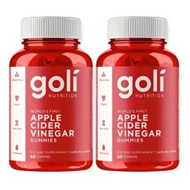 2pc Goli Vinagre De Manzana 60 Gomitas Vitamin B12