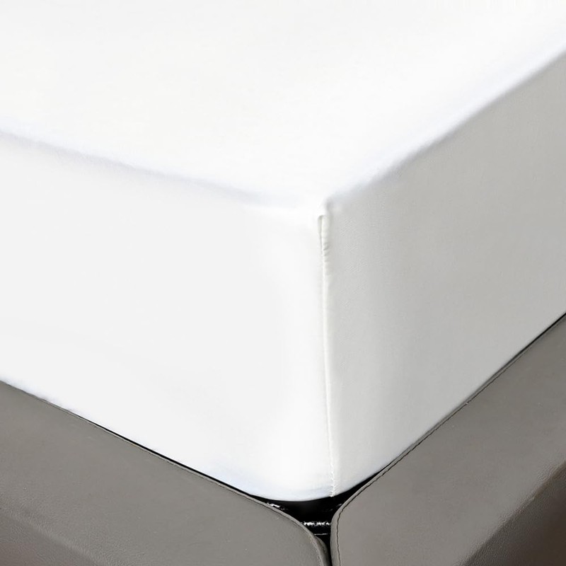 Fitted Sheet 25CM Deep Bed Sheet Super King Size 180X200CM