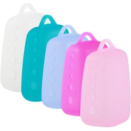 MAGICLULU 5 Piezas Fundas para Cepillos de Dientes de Viaje de Silicona Ventilación, Protector Antipolvo Portátil para Cabezales, Adecuado para Uso en Viajes y Hogar