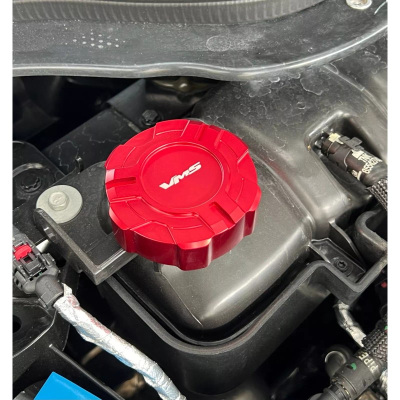 VMS BILLET COOLANT RADIATOR RESERVOIR CAP COVER FOR 20-25 CHEVY