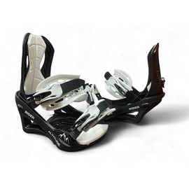 Altitude Rider Snowboard bindings S/M (Men 6-8.5 | Women 6.5-9) Black/White