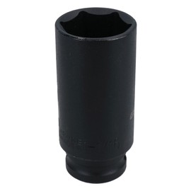 1-1/16in Double Deep Impact Imperial SAE Socket 1/2in Drive 6 Sided Single Hex