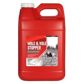Mole & Vole Stopper, Granular Animal Repellent, All Natural, Effective All Year Round, Safe for People and Pets, No Harsh Chemicals, Ready to Use, Mole & Vole Animal Repellent - 12 lb. Bulk
