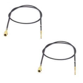LDEXIN 2pcs 99cm / 3.2ft Metal Flexible Inner Shaft Cable for Bench Grinder Drill Press Flexible Shaft Rotary Motor