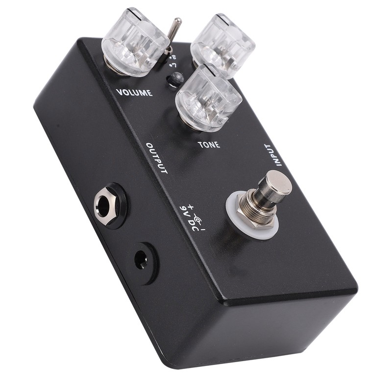 Guitar Effect Pedal Super Rat True Bypass Distortion Portable Adjustable