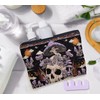 IWXYI Mushroom Skeleton Retro Gothic Women's Makeup Make Up Bag