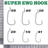 Ewg-Hooks-for-Bass-Fishing-Texas-Rig-Hooks-Offset-Extra-Wide-Gap-Plastic-Worm-Hook Set Freshwater Bass Rubber Worms Bulk Big Fish Swim