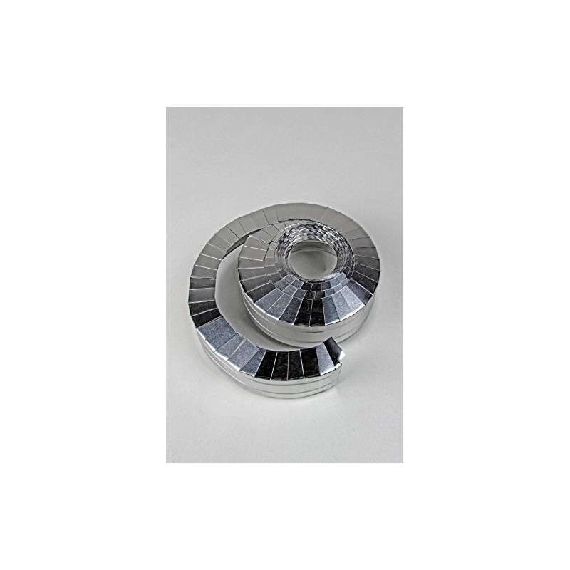 End Cuff Slat Tape 28 mm x 5 m Aluminium