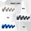 MroMax 50mm ID Slip 90 Degree PVC Pipe Fitting Elbow