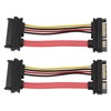 Create idea 2pcs SATA to SAS Data Cable 22 Pin