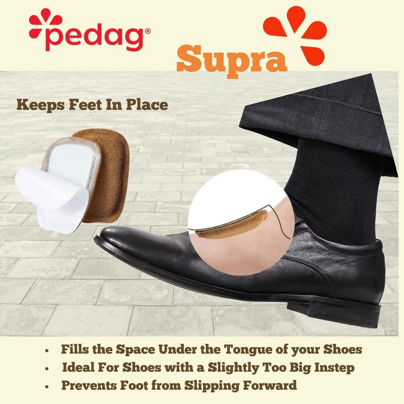 pedag Supra | German Handmade Shoe Tongue Pads | Soft