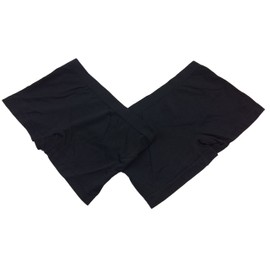 WS Sofra Women's Classy Boyshorts Panties Sexy, Stretchy (Multi Pack of 2) (BlackDuo1-2pk)