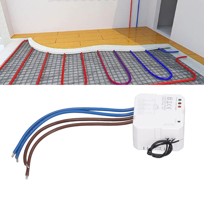 Thermostat Receiver Electric Heating System Signal Receiver AC 90‑240V 16A