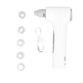 Electric Blackhead Removal Machine Blue Lighting Deep Cleansing Pores Vacuum Cleaner with Hot Compress