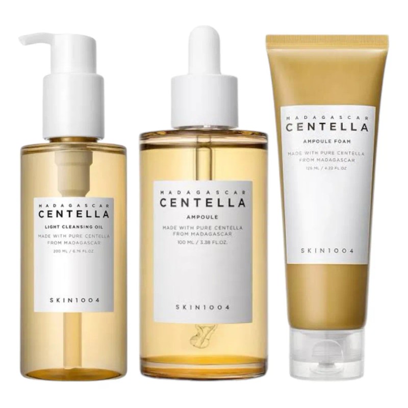 Set De Aceite Limpiador En Ampolla De Centella De Madagascar