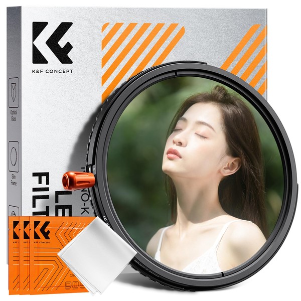 K&F Concept 37mm ND2-32 & CPL & 1/4 Black Mist