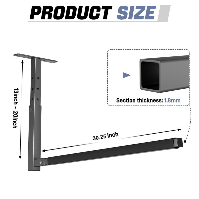 WALMANN Ceiling Kayak Storage Rack Garage, Overhead Kayak Hanger(1 Kayak)