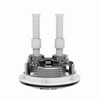 HOROW Chrome Toilet Flush Button, Standard Size Toilet Tank Button