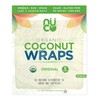 NUCO Certified ORGANIC Paleo Gluten Free Vegan Coconut Wraps, 5
