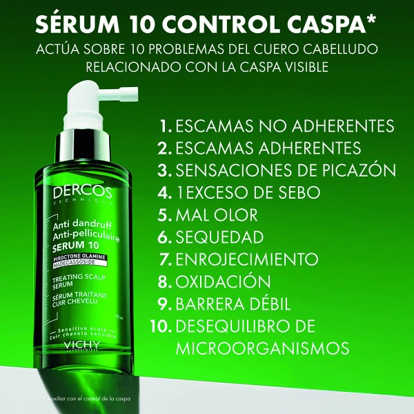 Vichy Dercos Sérum 10 Leave-on Control Caspa