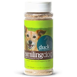 Herbsmith Kibble Seasoning – Freeze Dried Duck – Dog Food Topper for Picky Eaters, 3 oz